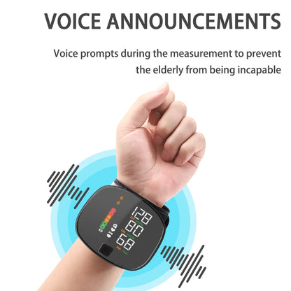 Dr.Voice™ Wrist Blood Pressure Digital Monitor (Sphygmomanometer)