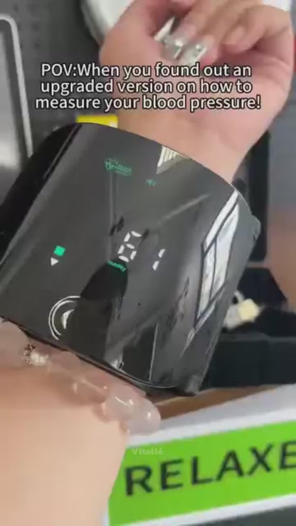 Dr.Voice™ Wrist Blood Pressure Digital Monitor (Sphygmomanometer)